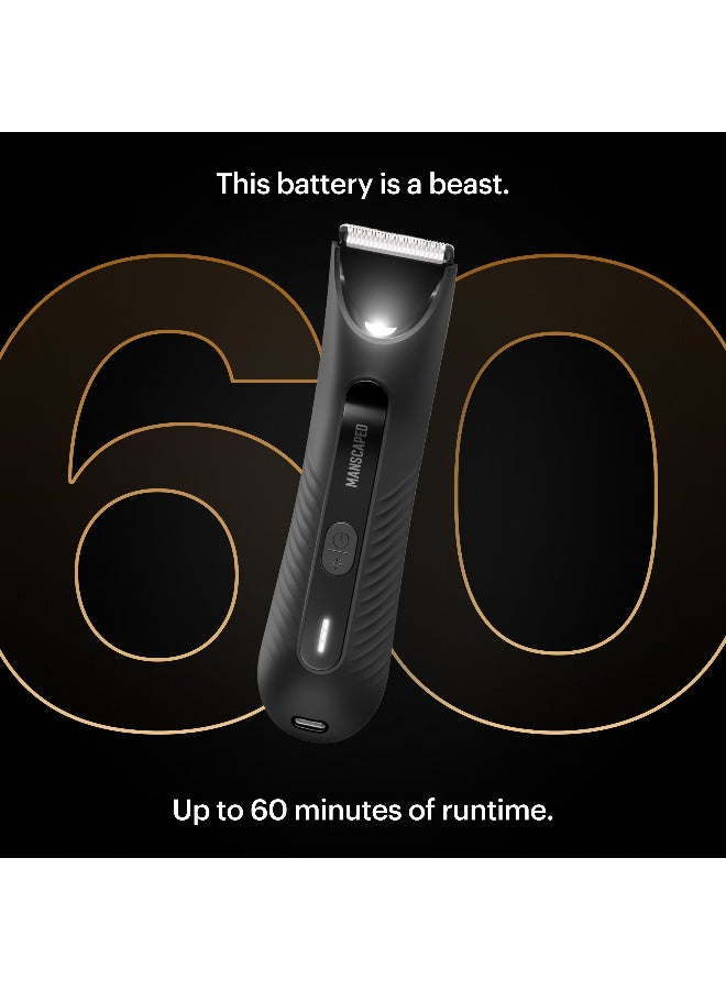 Manscaped Refining The Gentleman Lawn Mower 3.0 PLUS Groin & Body Hair Trimmer – Updated SkinSafe Trimmer Blade, Waterproof Wet/Dry Groomer, USB-C Rechargeable, Men’s Wireless Ball Shaver - Image 5