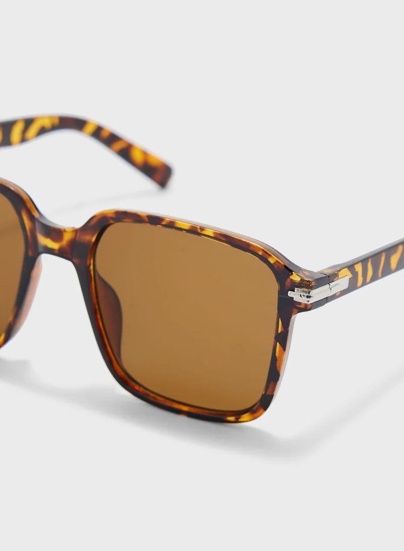 Seventy Five Casual Square Len Sunglasses