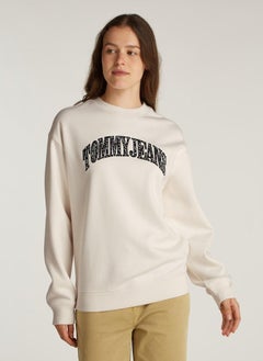 TOMMY JEANS Crew Neck Logo Sweatshirt  - Image 1