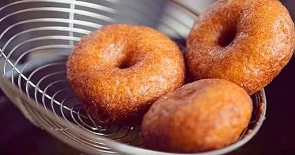 Fulkiza آلة صنع فالكزا مندو فادا ميدو فادا ودونات من الفولاذ المقاوم للصدأ لصنع الدونات والميدو فادا في المنزل - Image 5
