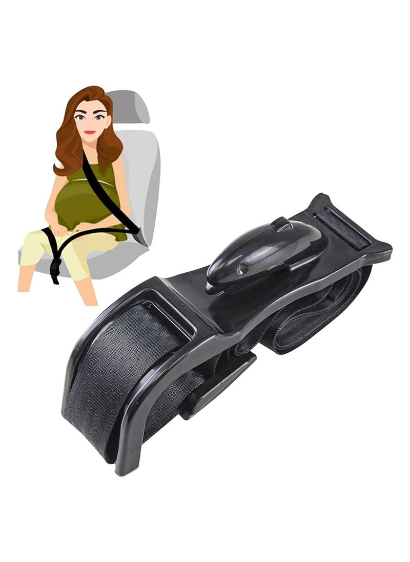 Pregnancy Car Seat Belt Adjuster Maternity Car Belt Adjuster Strong Metal Car Pregnant Belt for Expectant Mothers Comfort Safety to Protect Unborn Baby - Image 1