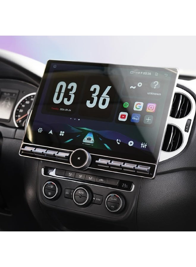 فيريكس مشغل وسائط متعددة للسيارة P95 بشاشة 13.1 بوصة بدقة 2K QLED | يدعم CarPlay وAndroid Auto لاسلكيًا | ذاكرة وصول عشوائي 4 جيجابايت + ذاكرة تخزين داخلية 64 جيجابايت | ستيريو سيارة MP5 بتقنية بلوتوث مع نظام ملاحة GPS | تحكم دوار، زر بيانو - Image 3