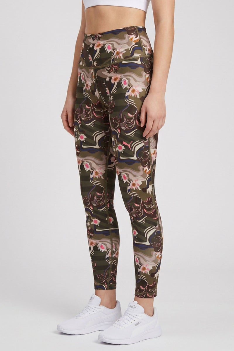 PUMA Women Sportswear Fit 7/8 Training Leggings, Multicolor - Image 2