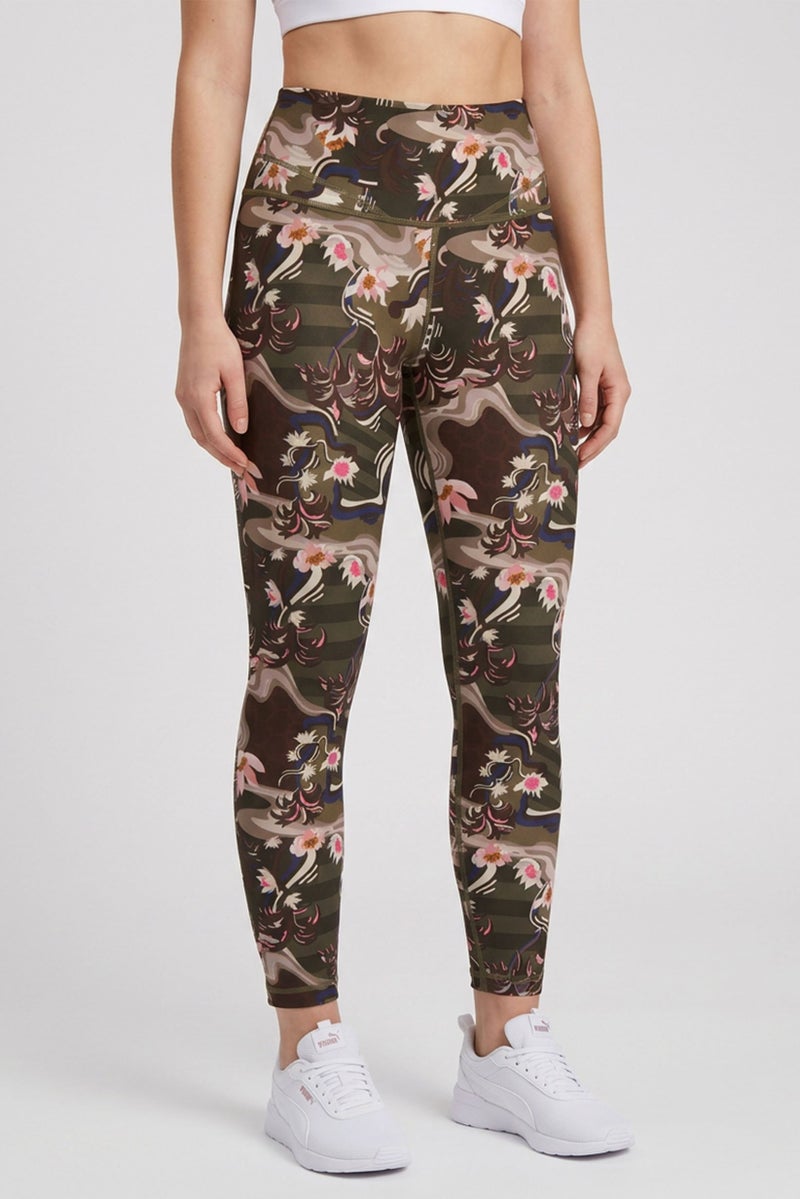 PUMA Women Sportswear Fit 7/8 Training Leggings, Multicolor - Image 1