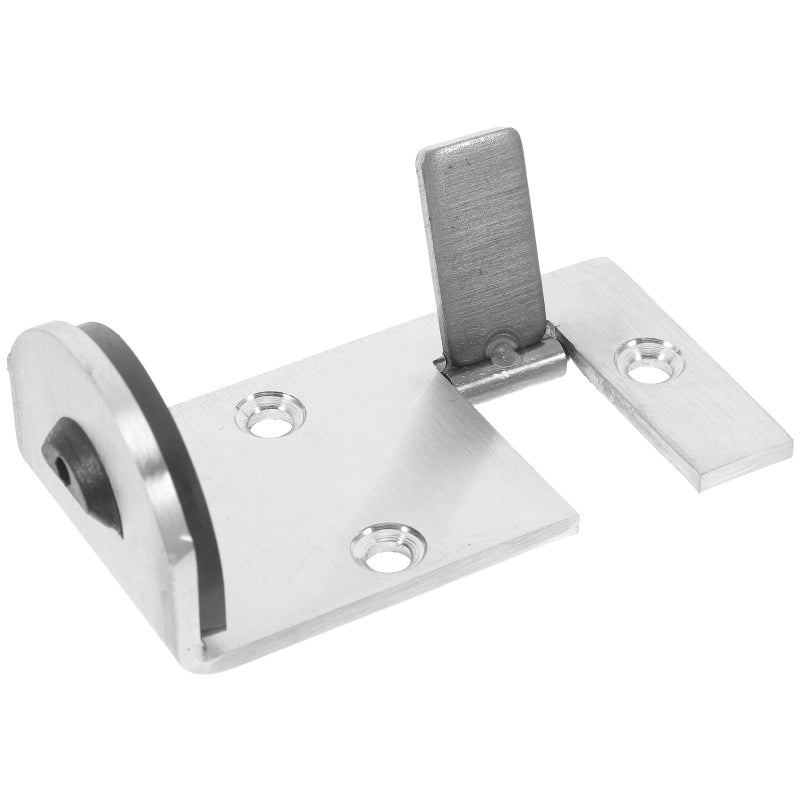 Heavy Duty Stainless Steel Door Stop Door Catch Floor Mounting Commercial Door Clamp Hardware For Office Exterior Door Right Open - Image 4