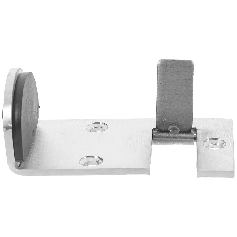 Heavy Duty Stainless Steel Door Stop Door Catch Floor Mounting Commercial Door Clamp Hardware For Office Exterior Door Right Open - Image 5