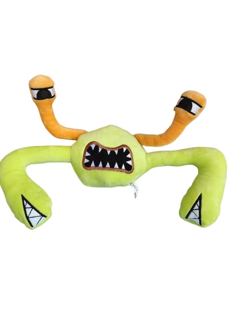 27cm Light Green Crab Plush Toy, Banban Garden Soft Cartoon Doll Pillow, Suitable As A Gift For Children On Birthdays And Holidays - Image 1
