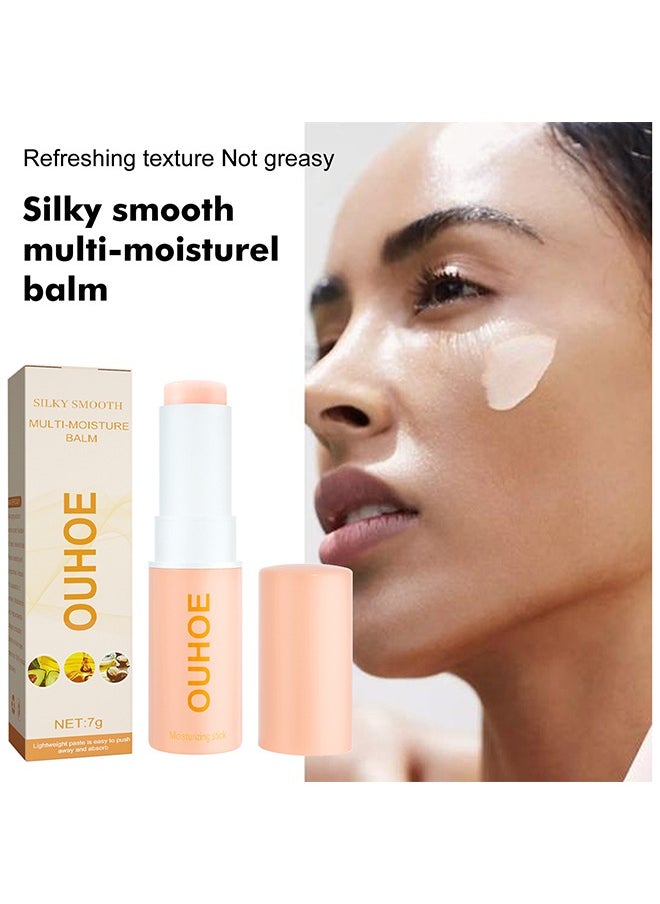 OUHOE Multi Moisture Balm, Anti-wrinkle Face Balm Eye Balm Body Hydrating Face Moisturizer, Wrinkle Balm Stick Face Skin Collagen Moisturizer for Dry Skin  - Image 5