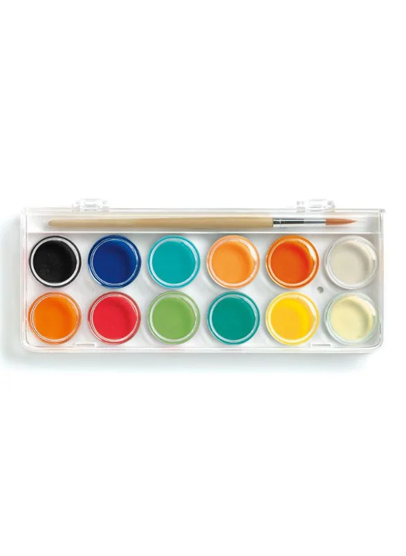 DJECO Water Color Paints Multicolour