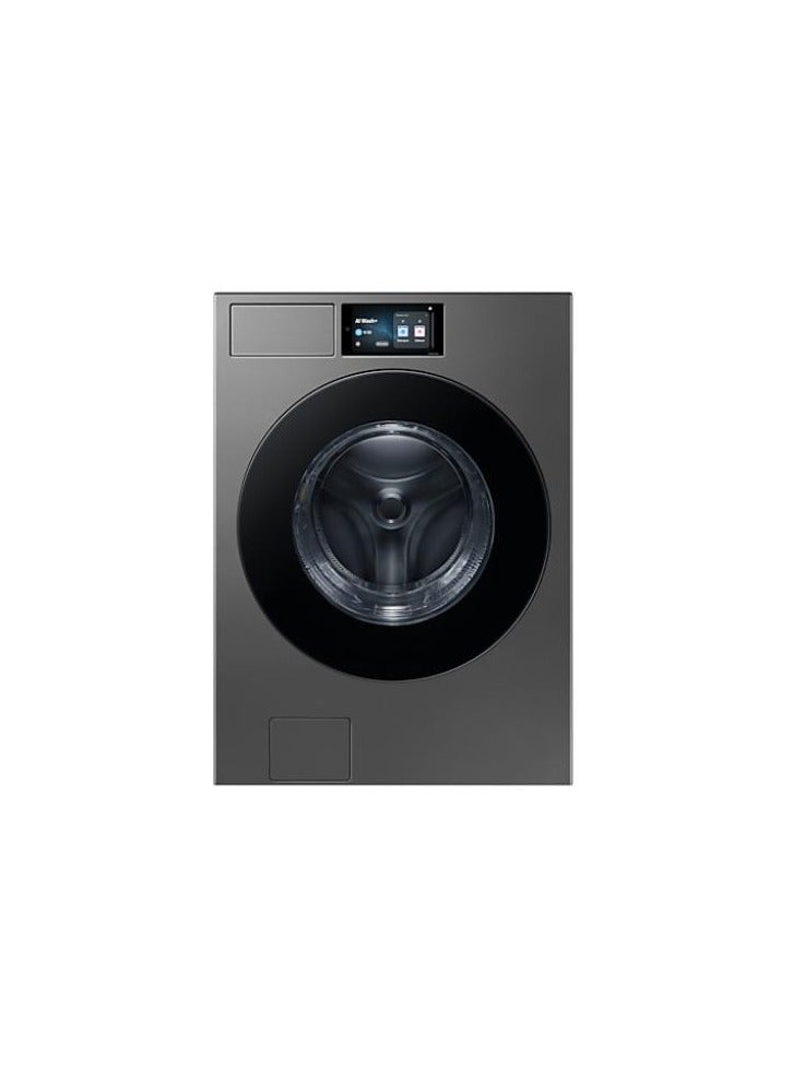 Samsung 26kg Bespoke AI Laundry Washer with (7" LCD Display) Intuitive control AI Home 26.0 kg WF90F26ADSGU Grey - Image 1