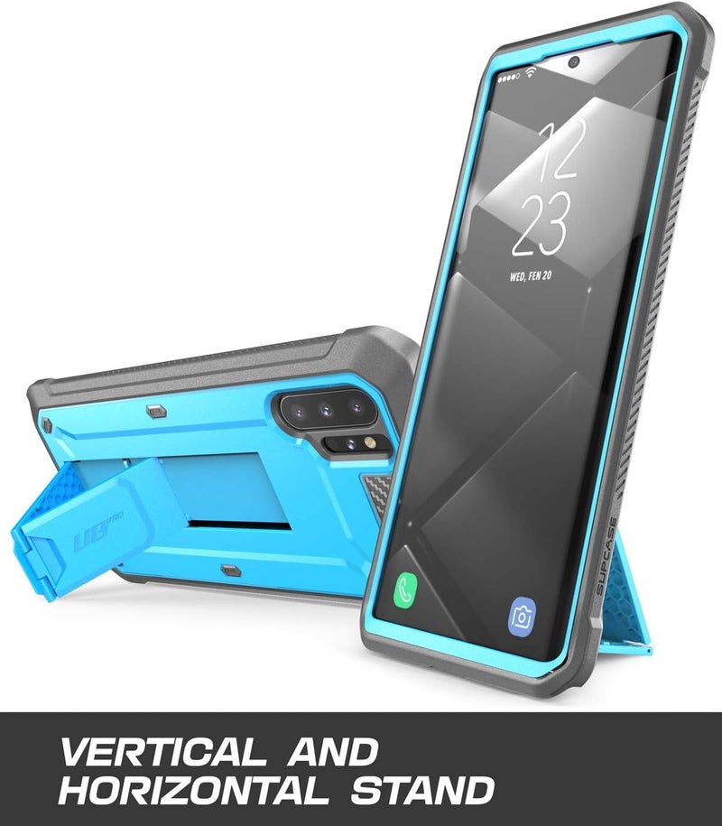SupCase Unicorn Beetle Pro Rugged Holster Case with Kickstand for 6.8-Inch Samsung Galaxy Note 10 Plus/Samsung Galaxy Note 10 Plus 5G (2019), Blue - Image 3