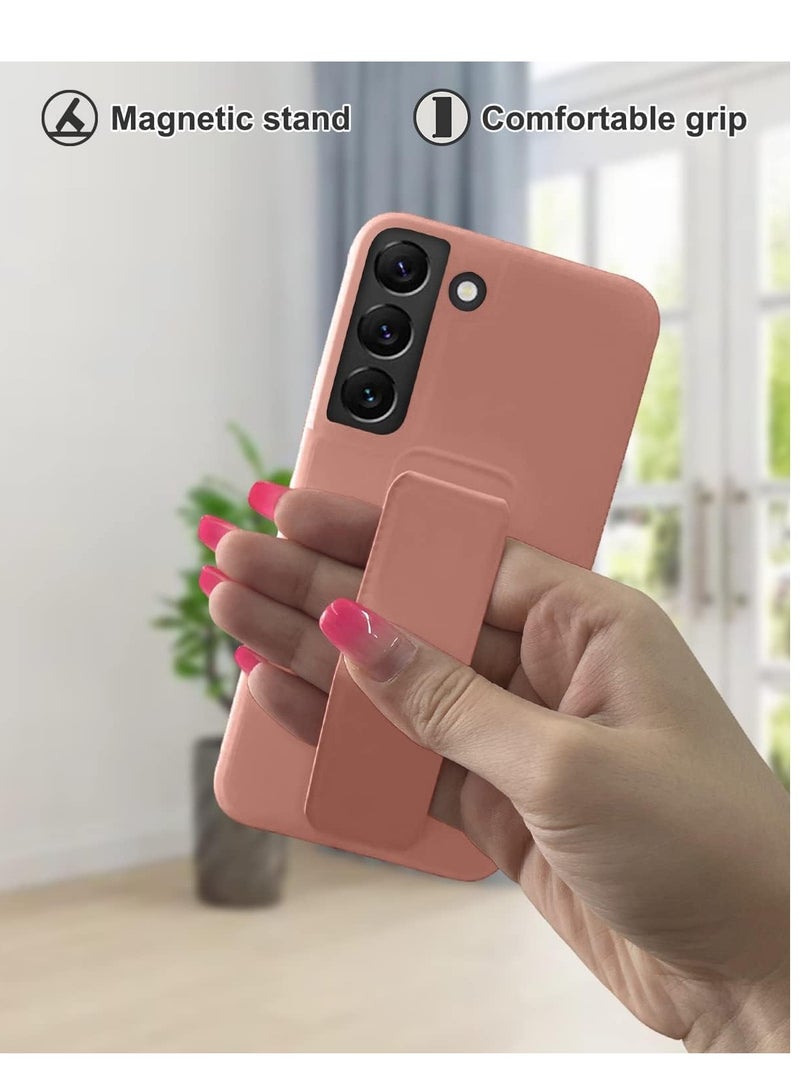 ELTRAZONE Samsung Galaxy S24 PLUS Case Cover Magnetic Car Mount Kickstand & Holder, Premium Silicone Vertical & Horizontal Hand Strap and Grip with Multi Stand for Samsung Galaxy S24 PLUS - Image 5