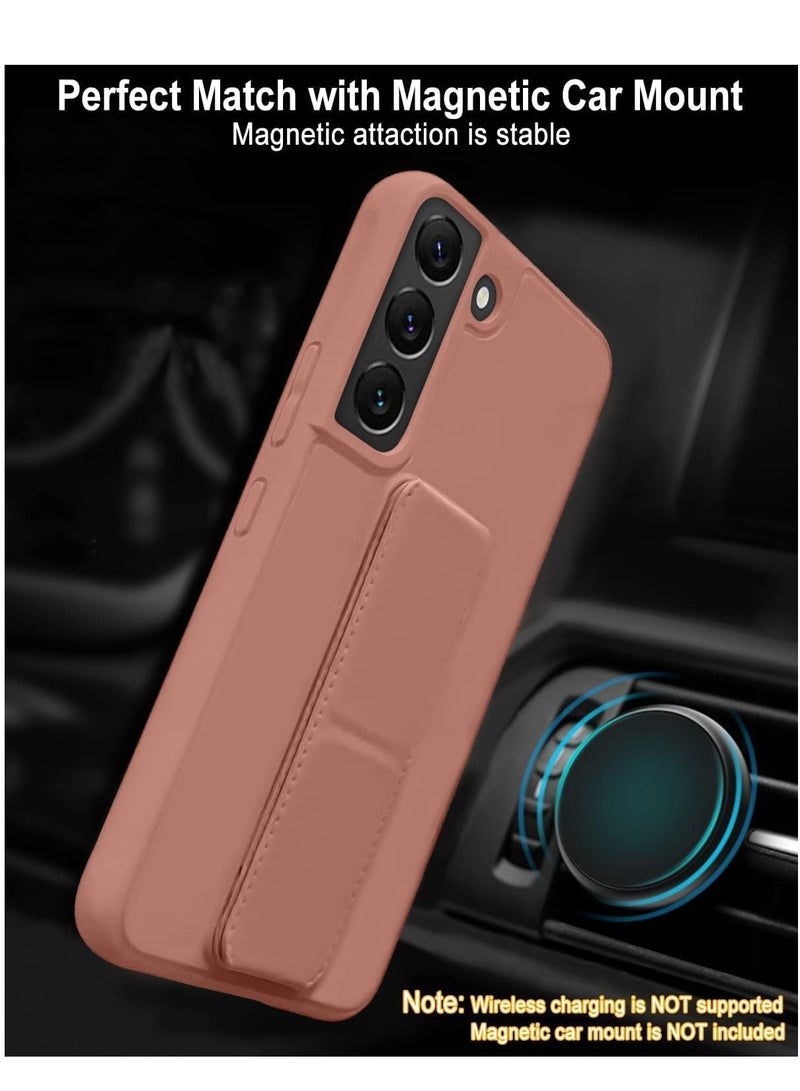ELTRAZONE Samsung Galaxy S24 PLUS Case Cover Magnetic Car Mount Kickstand & Holder, Premium Silicone Vertical & Horizontal Hand Strap and Grip with Multi Stand for Samsung Galaxy S24 PLUS - Image 2