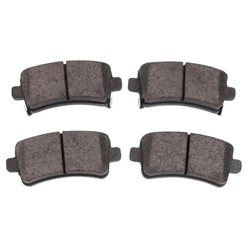 TRQ Rear Brake Pads Ceramic Compatible with 2010-2016 Buick LaCrosse 2011-2017 Regal 2013-2019 Cadillac XTS 2014-2020 Chevrolet Impala 2013-2015 Malibu 2016 Malibu Limited 2010-2011 Saab 9-5 - Image 3