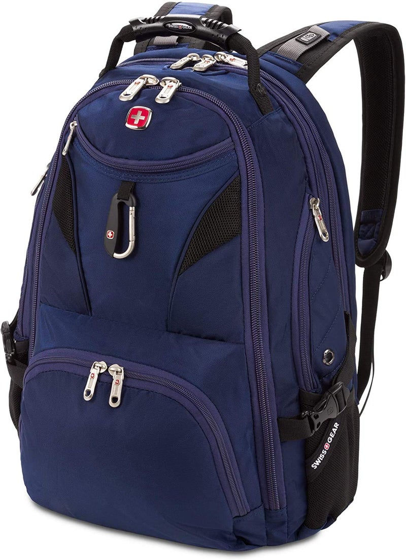 SwissGear 5977 ScanSmart Laptop Backpack, Navy, 17-Inch - Image 1