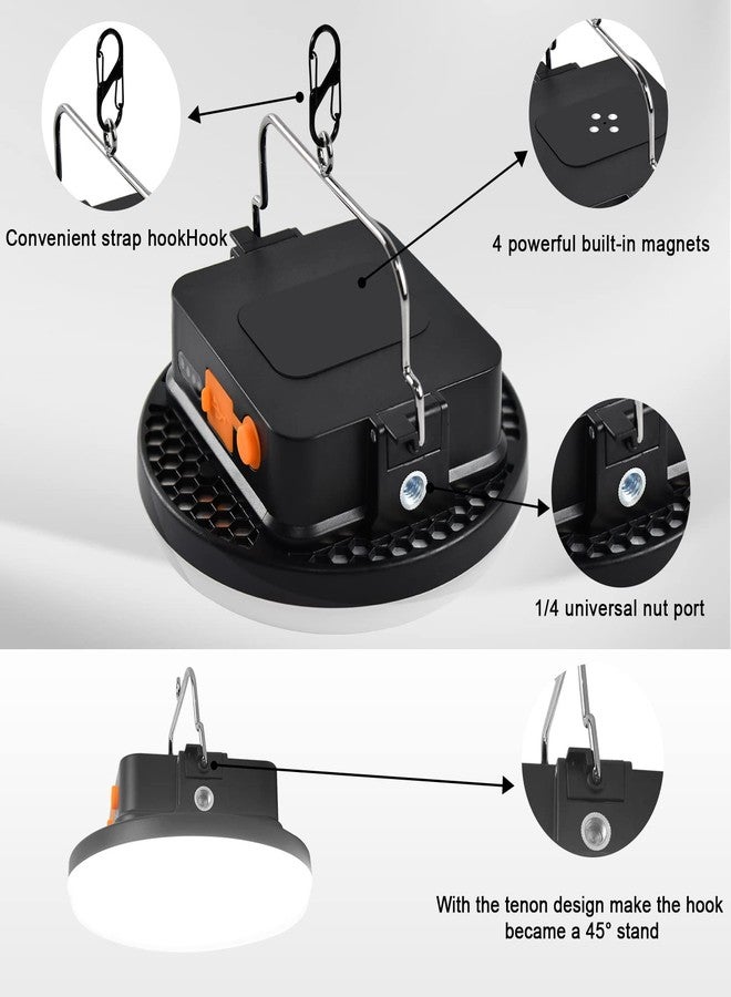 iodoo 10000mAh 30W Rechargeable Camping Light with Remote 2500LM 2700/4000/6500K LED Camping Lantern Portable Camping Light IP65 Waterproof Tent Light Power Failure Emergency Survival Kits - Image 3