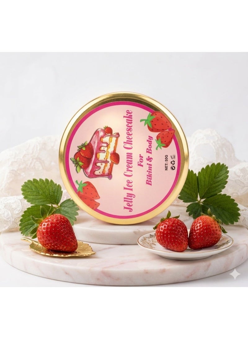 Strawberry Cheesecake Jelly Cream – A Refreshing Treat for the Body and Bikini - Image 2