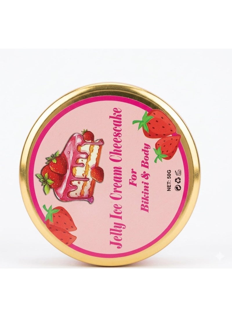 Strawberry Cheesecake Jelly Cream – A Refreshing Treat for the Body and Bikini - Image 1