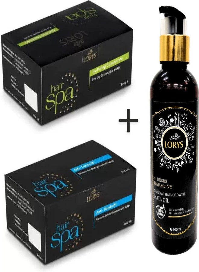 LORYS Hair Treatment Combo (Oil+Impulse) | GinGelly, Hibiscus & Avacado | Citrus & Lavender | Shine Enhancement | Smooth Hair | Hair protection | For All Hair Types | For Men & Women | 298ml - Image 2