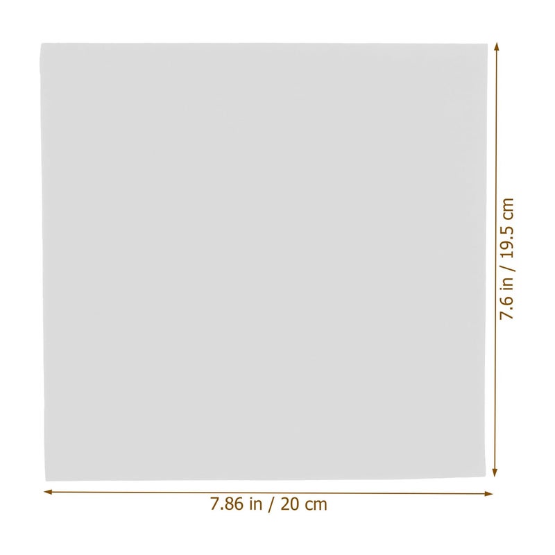 مناديل ورقية بيضاء قابلة للتخلص 50 قطعة مناديل مائدة سميكة لحفلات العطلات وحفلات الزفاف وأحداث العشاء - Image 3