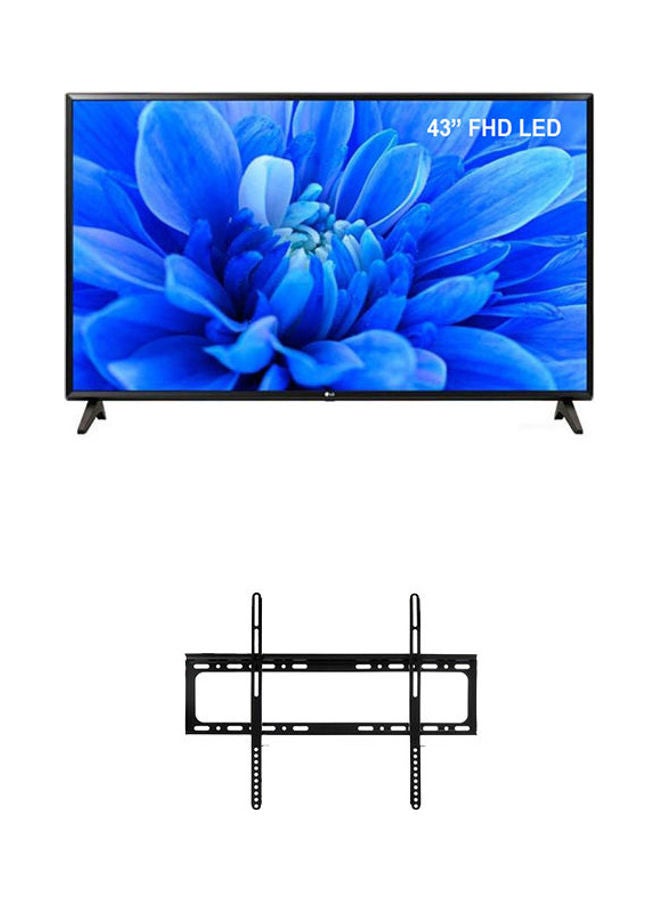 LG 43 Inch Full HD LED TV With Flat Panel TV Wall Mount Bracket 20 X 26Cm 43LM5500PVA/bundle Black - Image 1