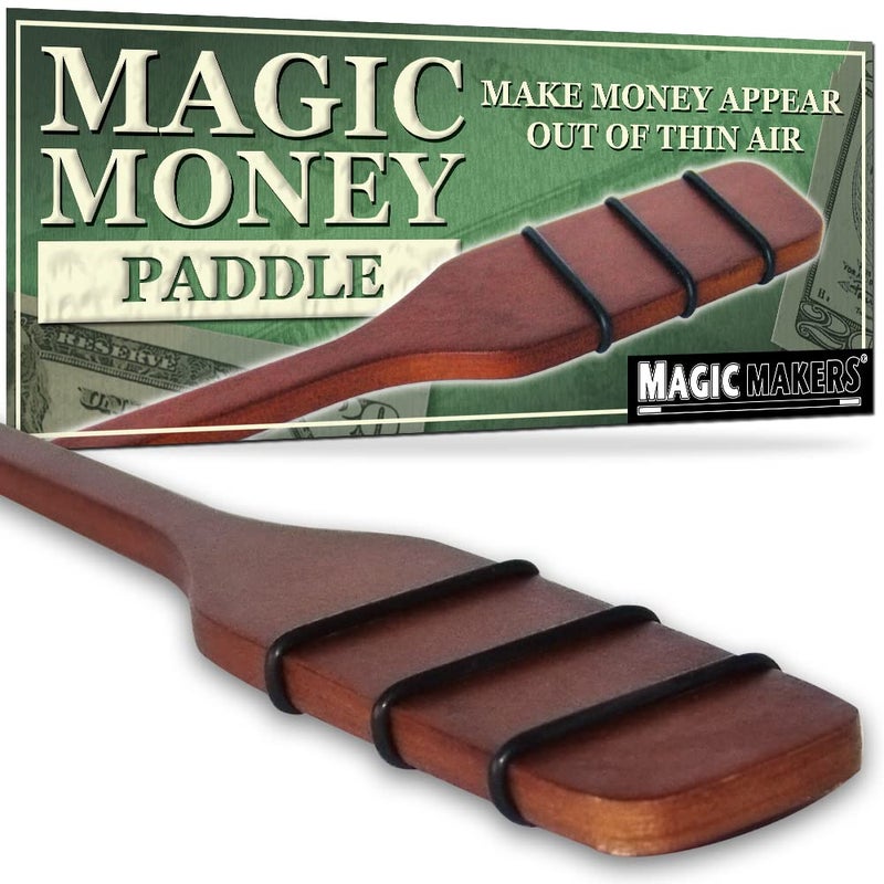 Magic Makers Money Paddle - Make Money Appear Out of Thin Air - Image 1
