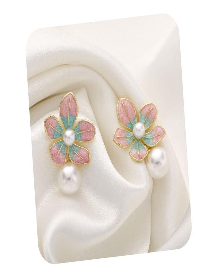 BEAUTIVIA Korean Heart-Shaped Stud Earrings - Image 2