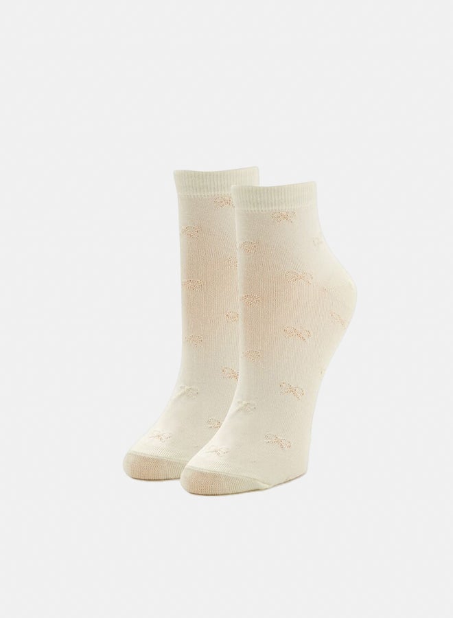 FOREVER 21 Bow Crew Socks  - Image 2