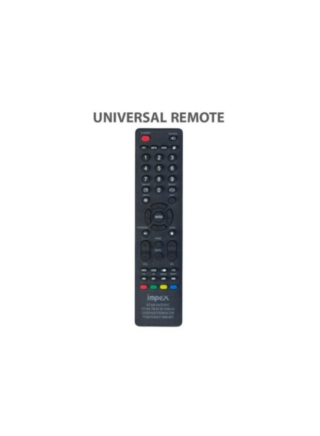 Dreamzon Universal Replacement Remote Control – Compatible with Impex, Star Sat, JVC, Star Track, Nikai, Geepas, Videocon u0026 Tokyosat Smart LED/LCD TVs - Image 2