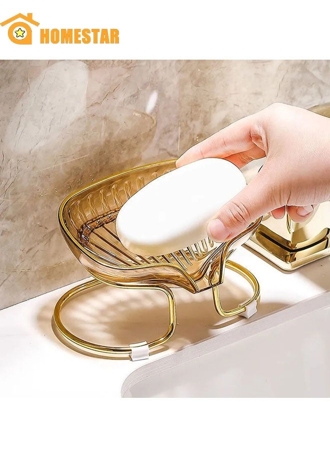 هومستر صندوق الصابون ، يحافظ على الصابون الجاف والنظافة ، سهلة التنظيف الصابون المخزنات للصابون البار ، صابون حامل للمنزل ، الحمام ، المطبخ - Image 1