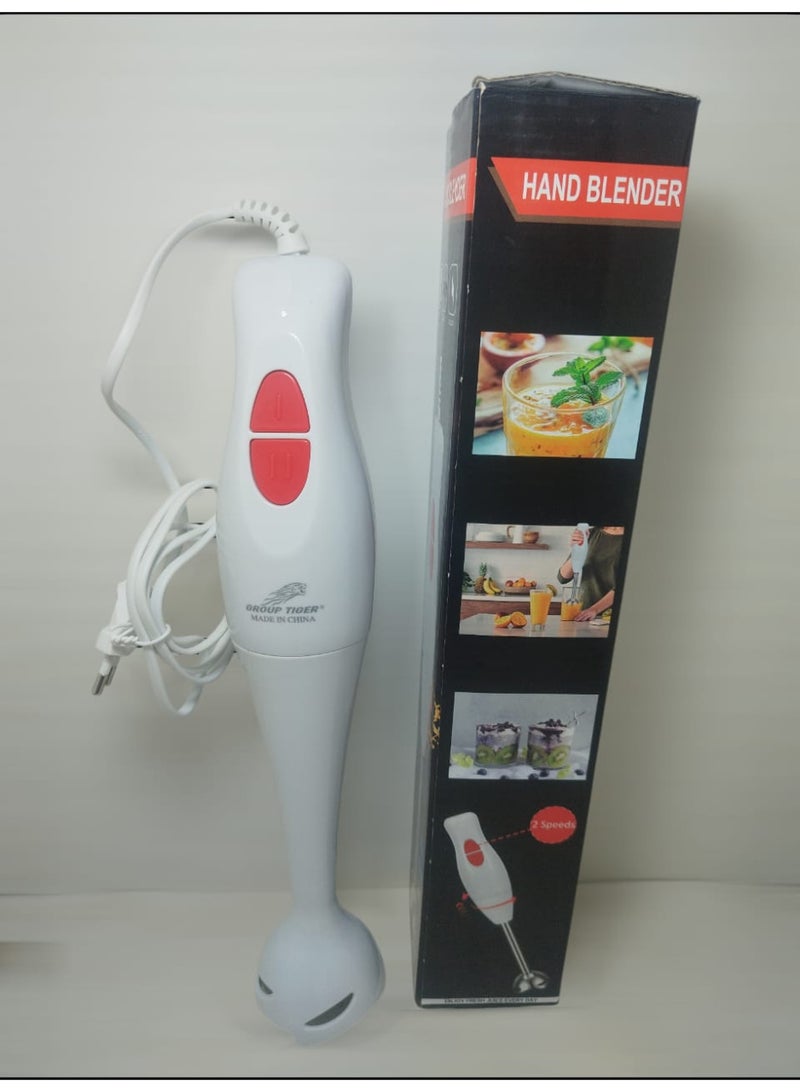 Hand Blender 300W with Two Speed Settings – Stainless Steel Blade – Ideal for Soups, Sauces & Baby Food  - Image 1