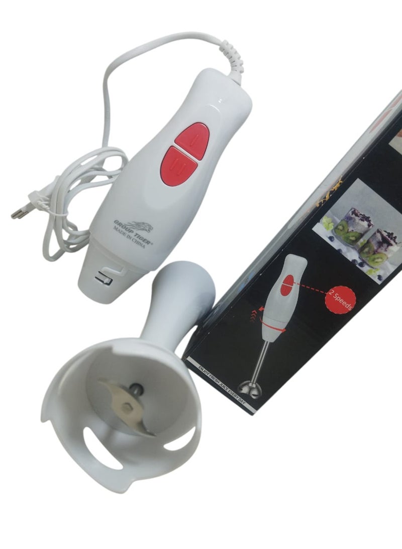 Hand Blender 300W with Two Speed Settings – Stainless Steel Blade – Ideal for Soups, Sauces & Baby Food  - Image 2