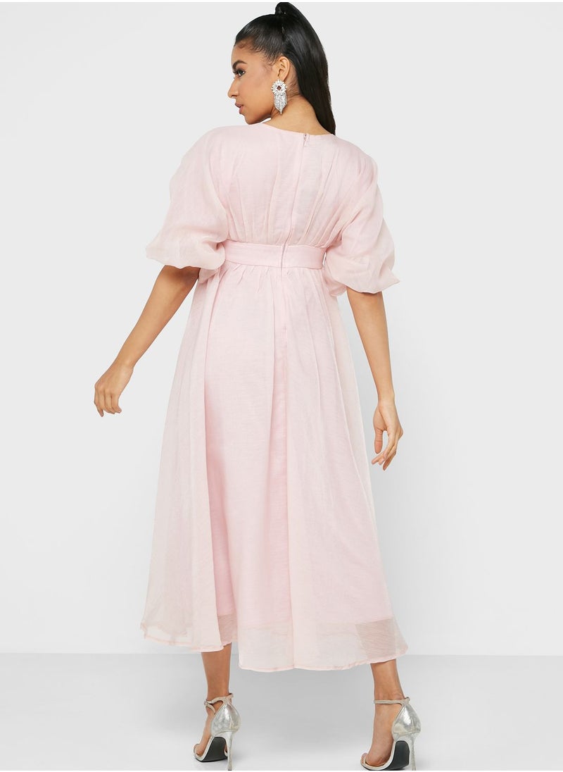 Khizana - Kimono Sleeve Maxi Dress - Image 1