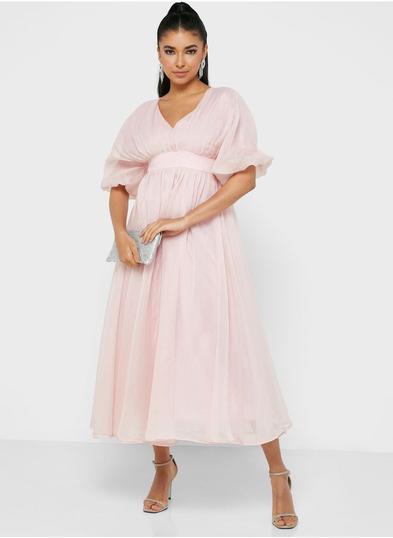 Khizana - Kimono Sleeve Maxi Dress - Image 1