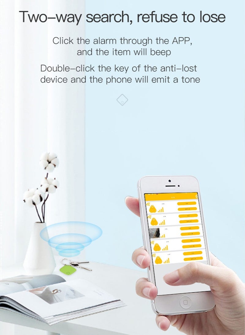 Smart Tracker, compatible with Android and iOS systems, ultra-mini key finder, suitable for tracking items such as luggage, wallets, bicycles, pets, etc., IPX6 waterproof rating. - Image 5