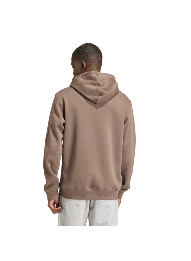 Adidas adidas VRCT HOODIE Brown Originals Men SWEATSHIRTS  - Image 5