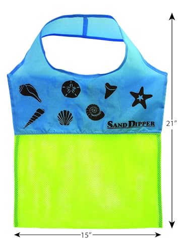 Sand Dipper Expandable Mesh Tote Bag | Cute Fish nylon bag - Image 5