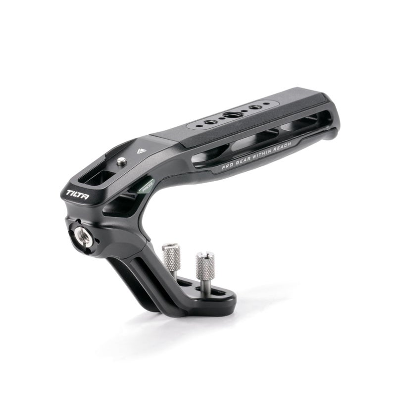 Tilta Xeno Top Handle for Filmmakers Cameras Black Aluminum Alloy and Silicone Build Fits Most CamerasCages 1420 Threads wLocating Points Safety Release Pin Dual 1420 - Image 2
