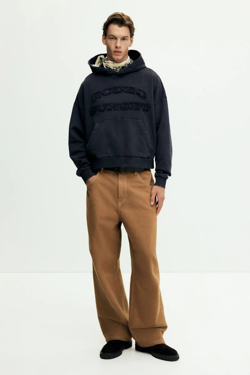 H&M Oversized Fit Washed hoodie