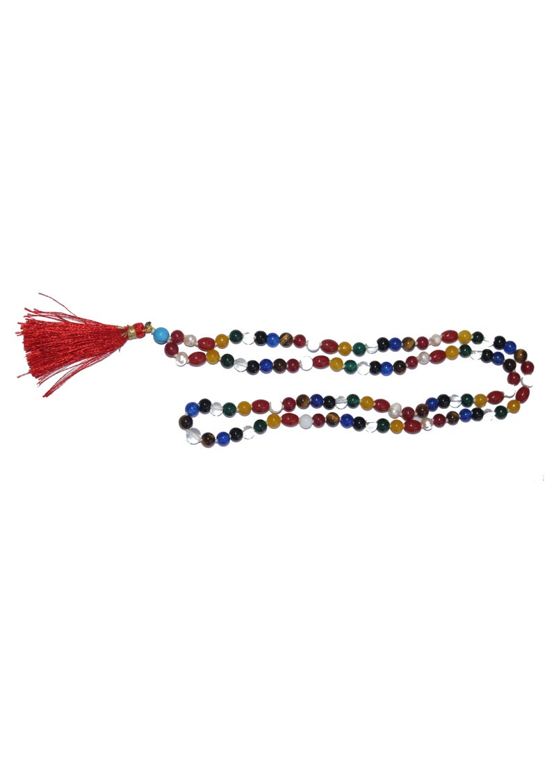 Generic Natural Navgrah Mala for Men and Women  - Image 1