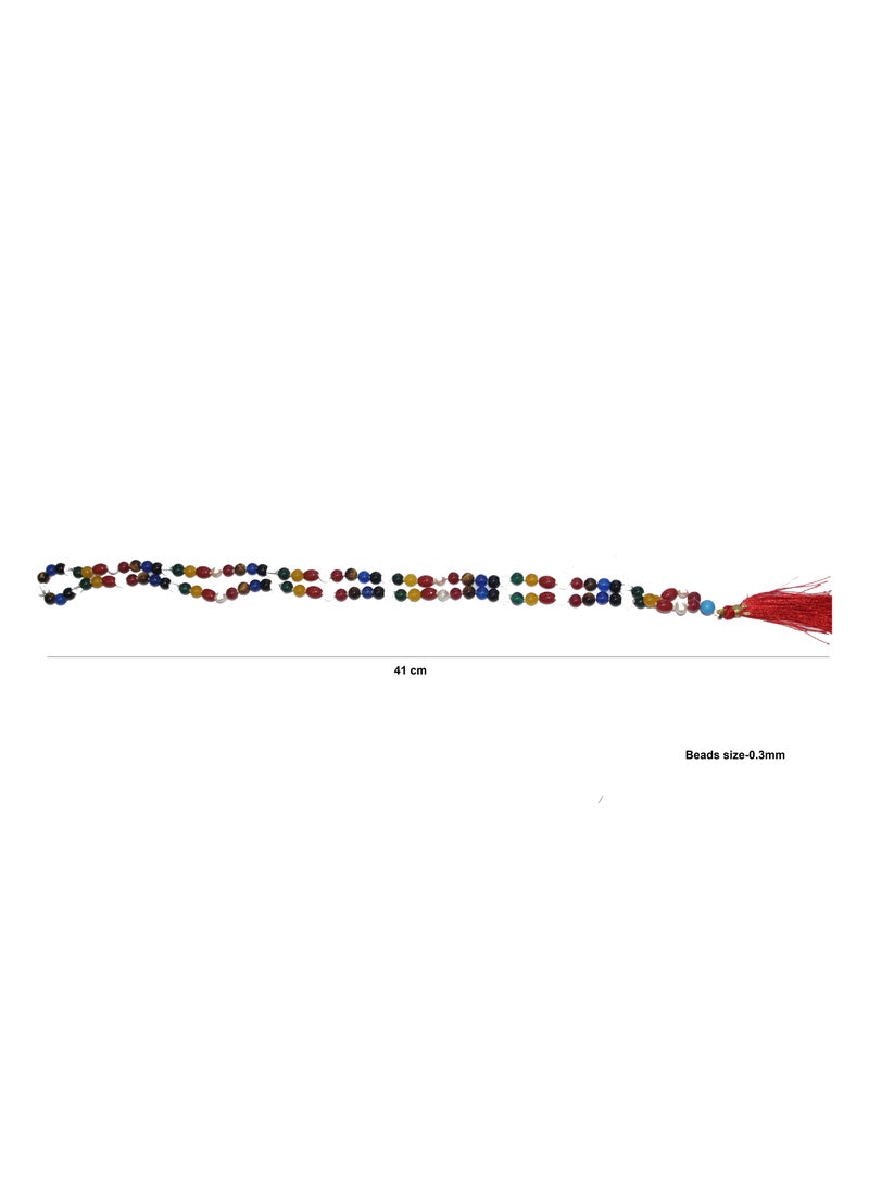 Generic Natural Navgrah Mala for Men and Women  - Image 3