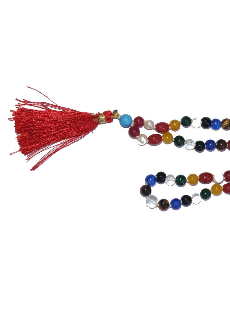 Generic Natural Navgrah Mala for Men and Women  - Image 5