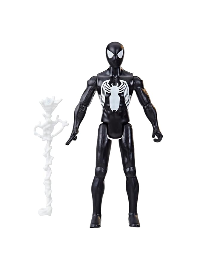 MARVEL Spider Man Epic Hero Series Symbiote Suit Spider Man Action Figure 4 Inch With Accessory Action Figures For Kids Ages 4 And Up - Image 2
