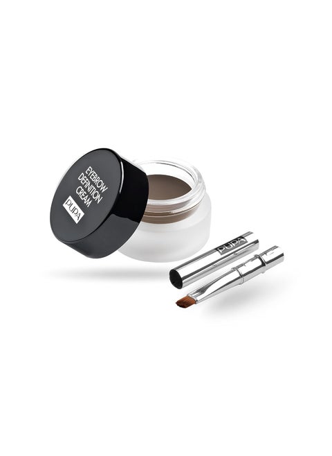 Pupa Milano Eyebrow Definition Cream  Perfect For Sculpting Eyebrows  Great Color Payoff  Natural Looking Results  Smooth Super Pigment Texture  Long Lasting Hold  004 Dark Chocolate  009 Oz