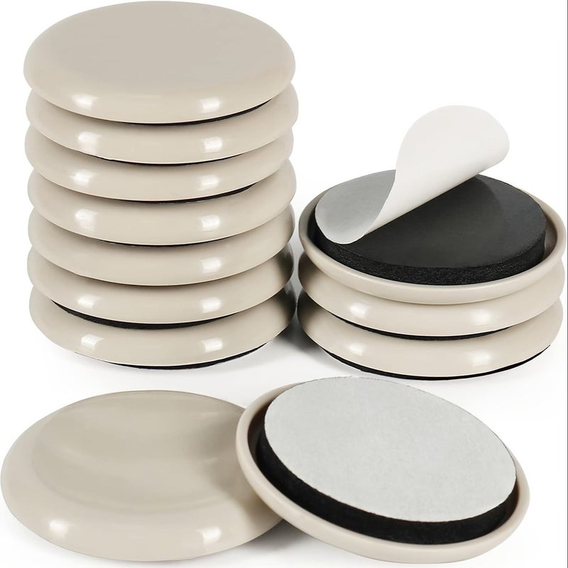Heavy Duty Furniture Sliders 5 Pcs 3.5cm For Carpet And Hardwood Floor Protection - Image 1