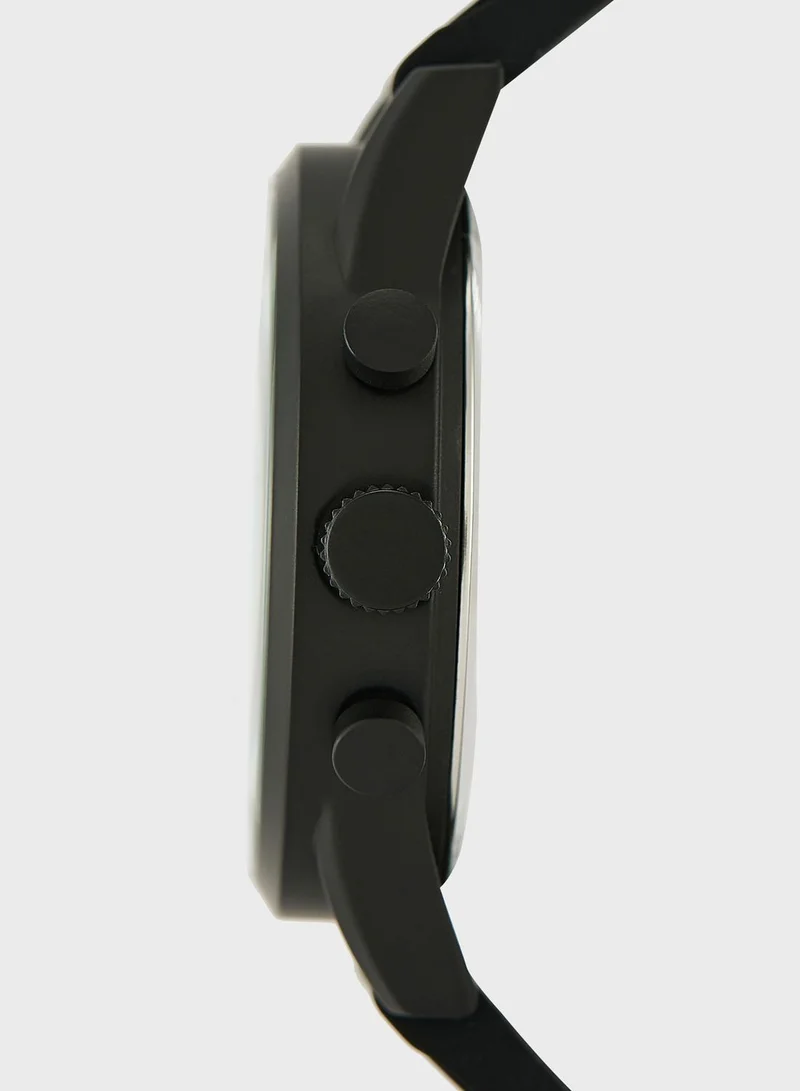 Robert Wood Sporty Silicon Strap Analogue Watch