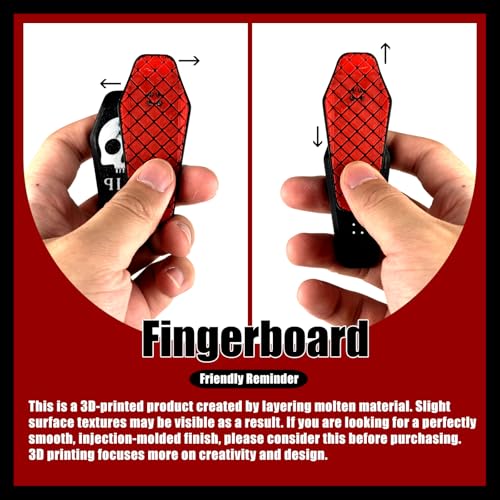 ascavs Magnetic Kickflip Fidget Slider Toy for Adults Mini Flip Fingerboard Skateboard with Storage Crat PortableOffice Desk Toys - Image 5
