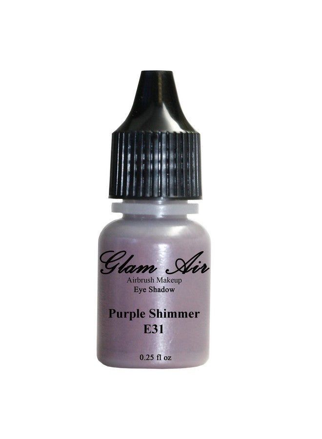 CAMILA Set of Two (2) Shades of Glam Air Airbrush Eye Shadow Makeup E24 Light Mint Shimmer and E31 Purple Shimmer Water-based Formula Last All Day (For All Skin Types) 0.25oz Bottles - Image 3