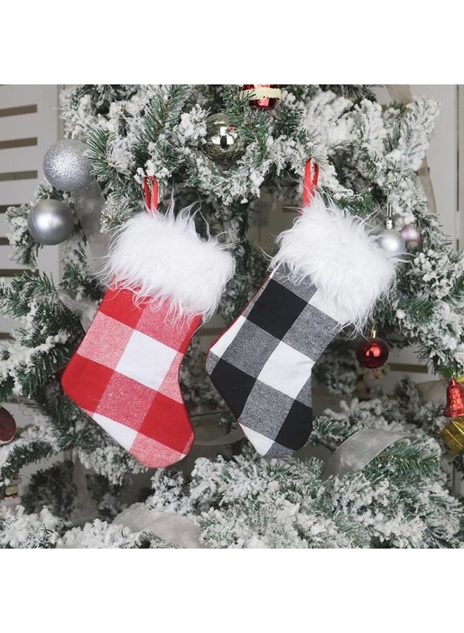 5-Piece Tree Ornaments Decoration Supplies Gift Bag Multicolour - Image 5