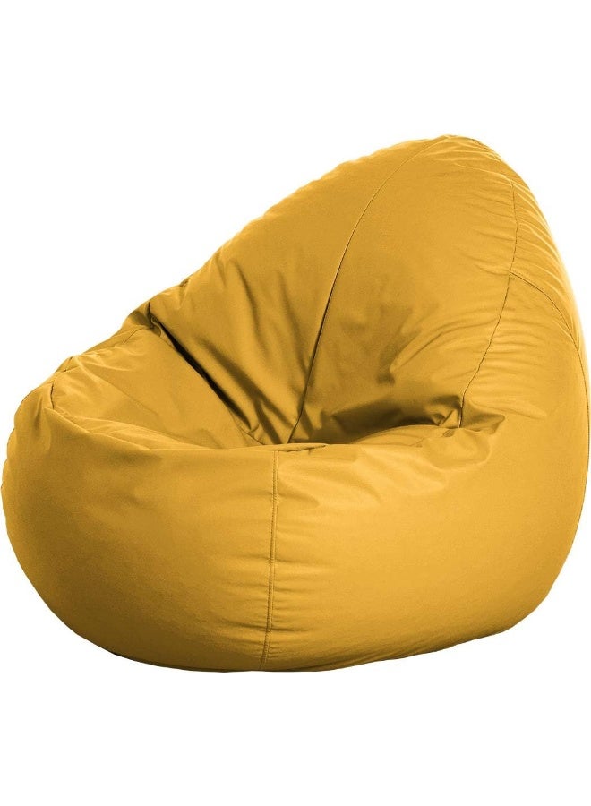 Home Shoppy Home Shoppy Foam Filled Shoppy Chair for Adults and Kids - Gold, XL - Image 1